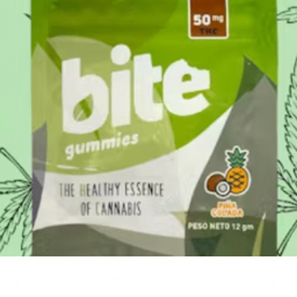 Bite Gummies Piña Colada 50mg