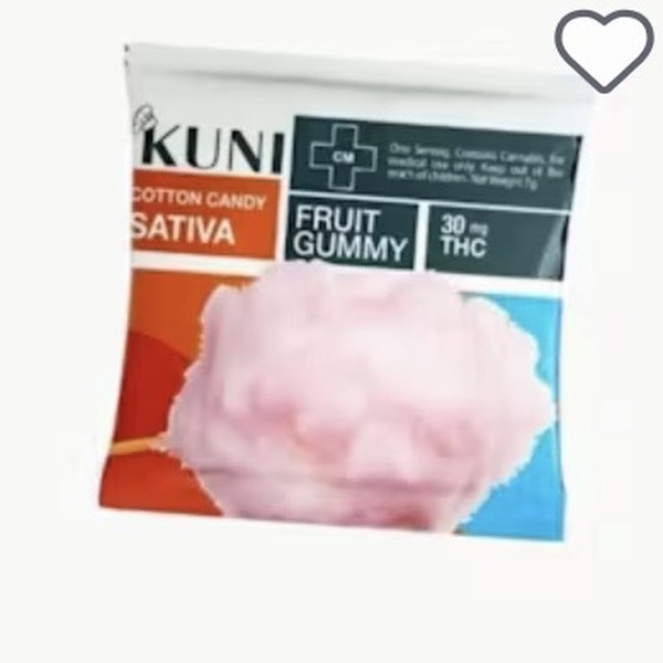 Cotton Candy Gummy 30mg Sativa
