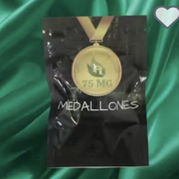 Medallones Casita Verde Chocolate