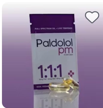 Paldolol PM Capsules 1:1:1